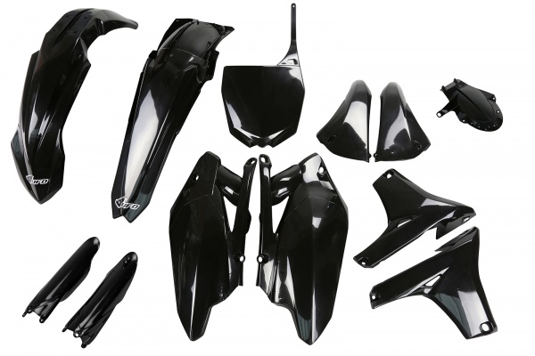 Full Plastic Kit black for Yamaha YZ 450 F (2010)